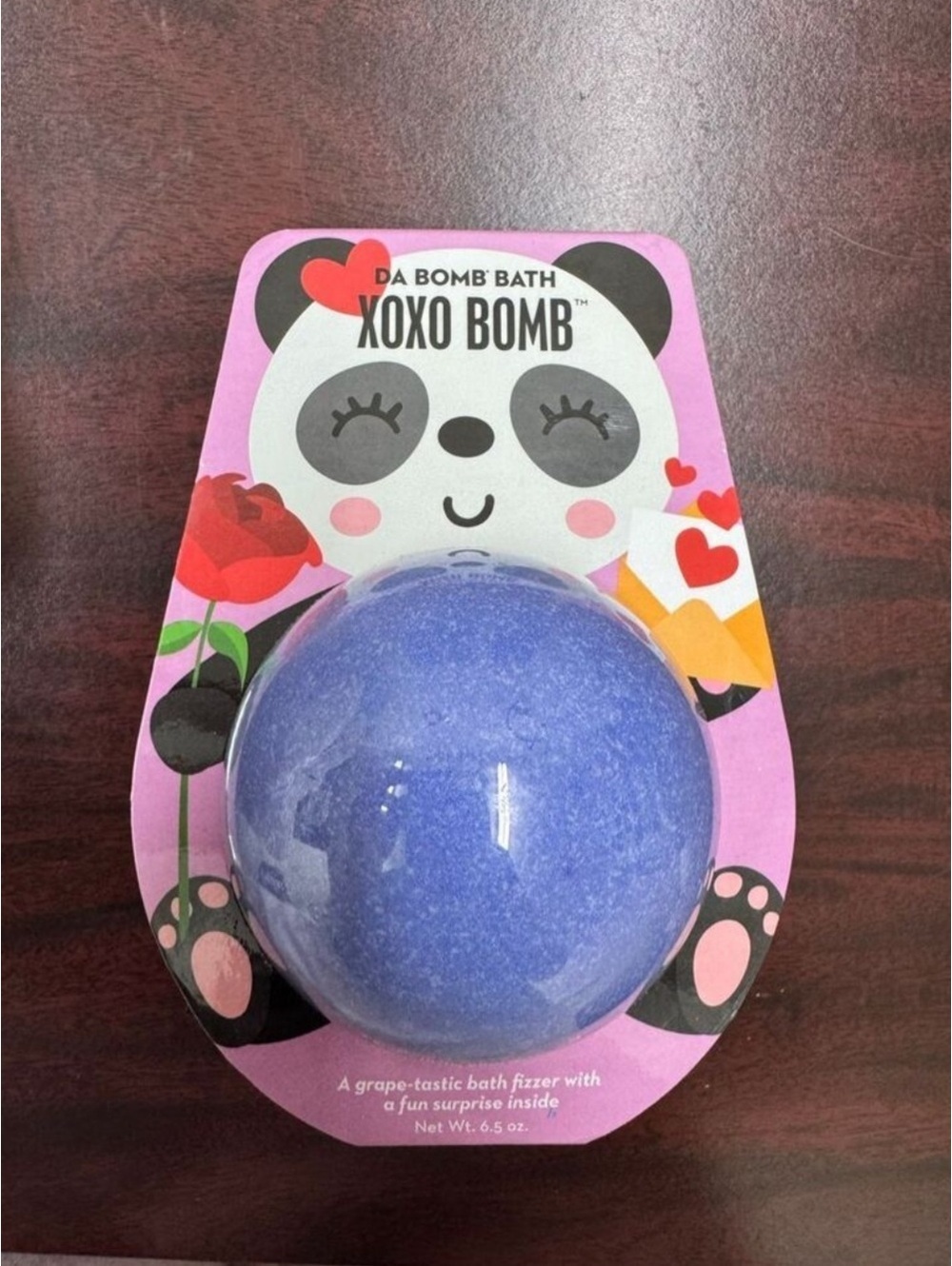 Da Bomb Bath XOXO Bomb Grape Scent Bath Bomb NEW